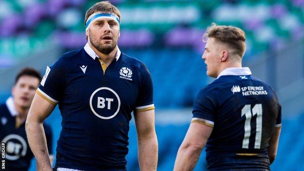 Nick Haining has been promoted to the starting XV for Scotland