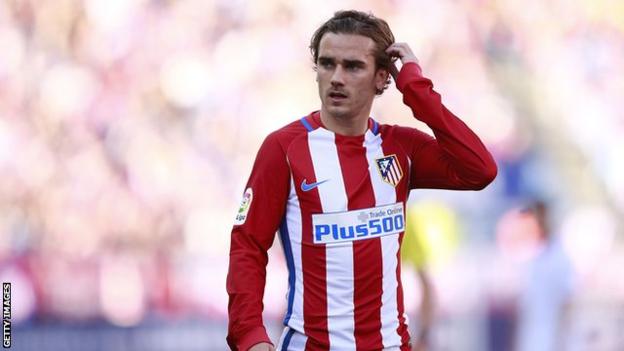 Antoine Griezmann Atletico Madrid Forward Ready To Go To Win Titles Bbc Sport