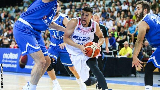 Great Britain lose to Greece in tight EuroBasket warm-up - BBC Sport