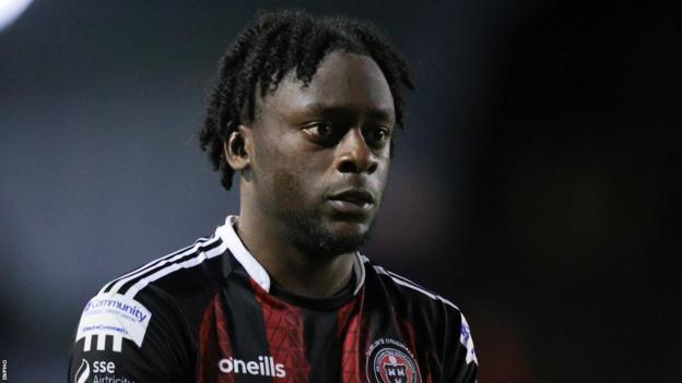 Bohemians forward Jonathan Afolabi