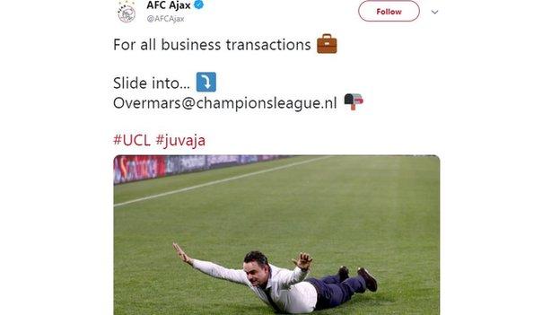 Ajax tweet
