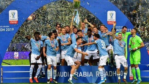 Lazio Beat Juventus 3 1 To Win Italian Super Cup In Saudi Arabia c Sport