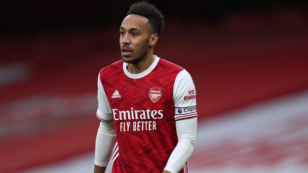 Arsenal drop club captain Aubameyang from squad for 'disciplinary breach', Arsenal