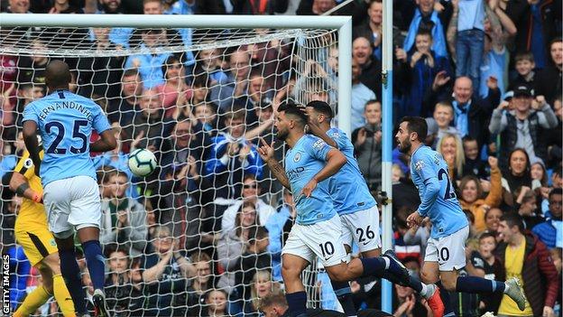 man city 5 0 burnley champions win to