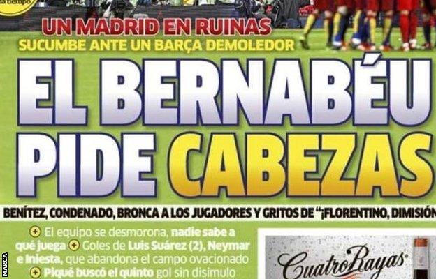 Spanish newspaper Marca