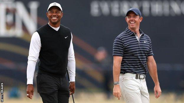 The Match: Tiger Woods and Rory McIlroy play Jordan Spieth and Justin ...