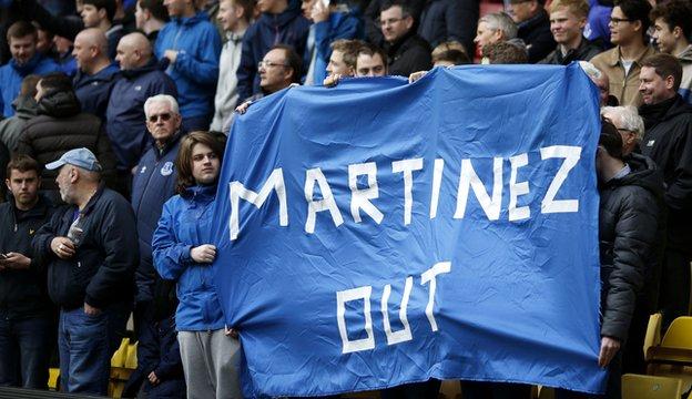 Everton fans