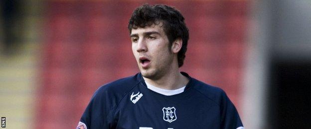 Georgios Efrem in Dundee colours