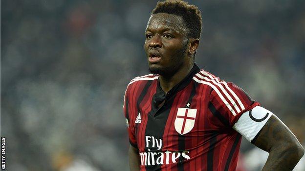 Ghana's Sulley Muntari