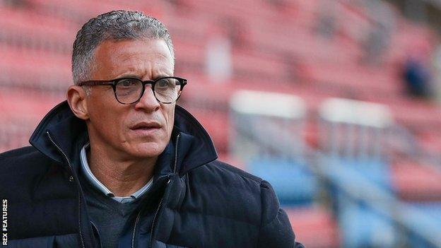 Keith Curle has previously managed six clubs and most recently led Northampton to promotion through the League Two play-offs last season