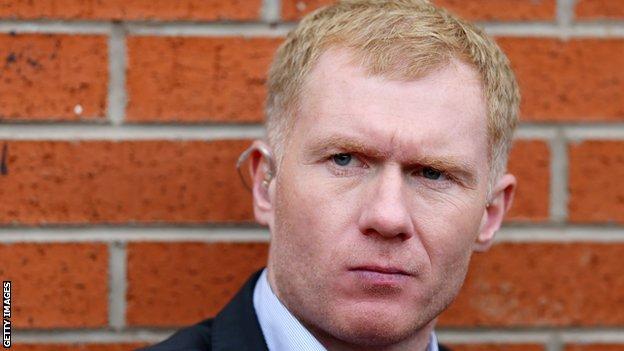 Paul Scholes recently attended Oldham's League Two defeat by Macclesfield