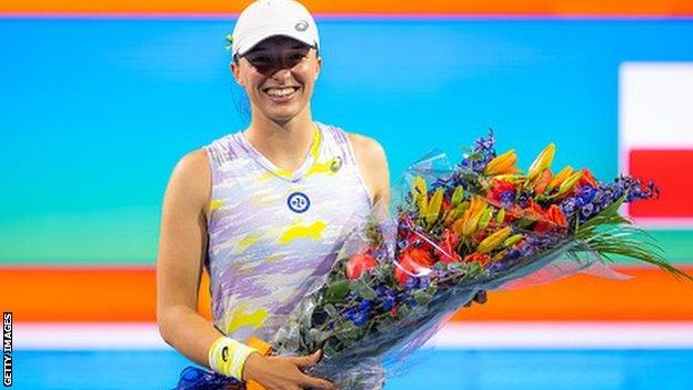 Iga Swiatek becomes world number one