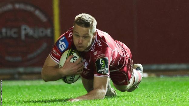 Johnny McNicholl has played 10 internationals for Wales