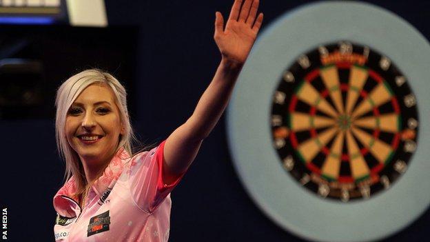 who won the darts last night