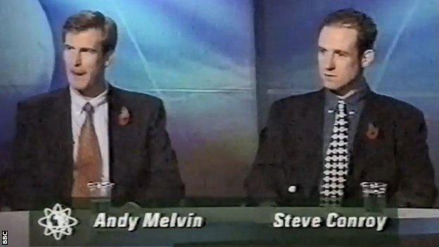 Andy Melvin and Steve Conroy