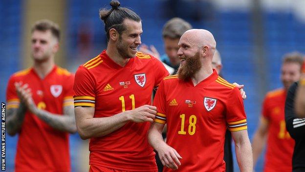 Gareth Bale and Jonny Williams