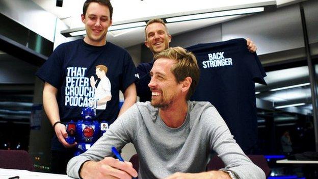 That Peter Crouch Podcast: 'He's one of them, but one of ... - 624 x 351 jpeg 40kB