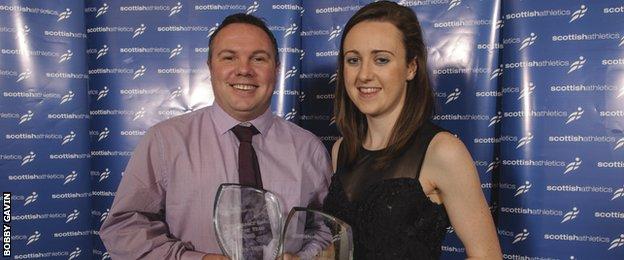 Andy Young and Laura Muir