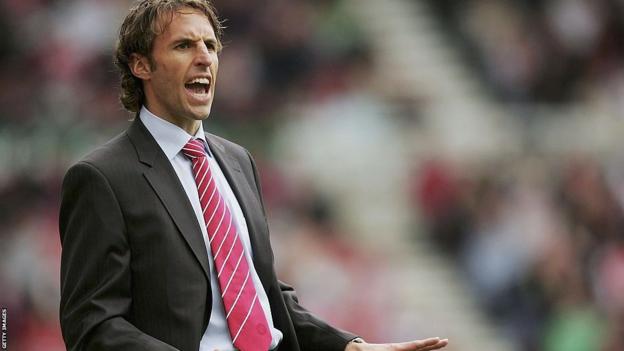 Gareth Southgate managed Middlesbrough from 2006-2009