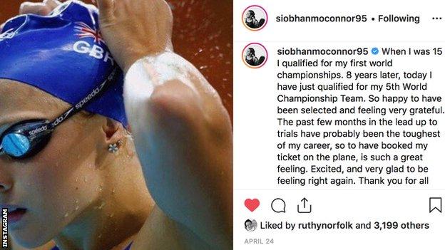 Siobhan-Marie O-Connor Instagram post