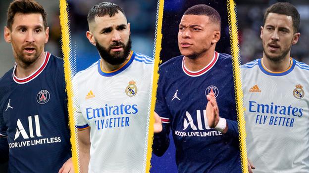 Champions League: PSG v Real Madrid - pick your combined team - BBC Sport