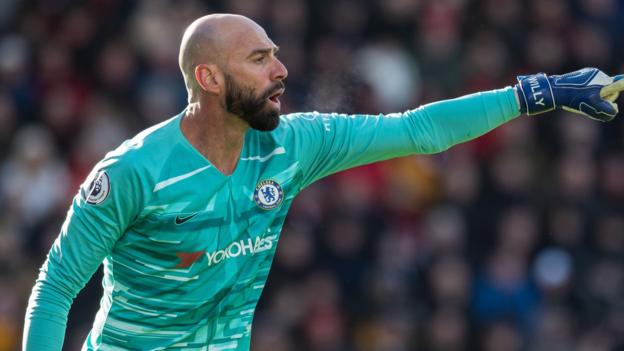 Willy Caballero: Chelsea goalkeeper extends contract by a year thumbnail