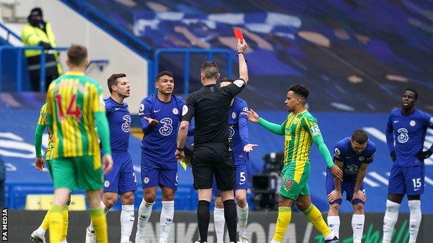 Chelsea 2-5 West Brom: Premier League – as it happened, Premier League