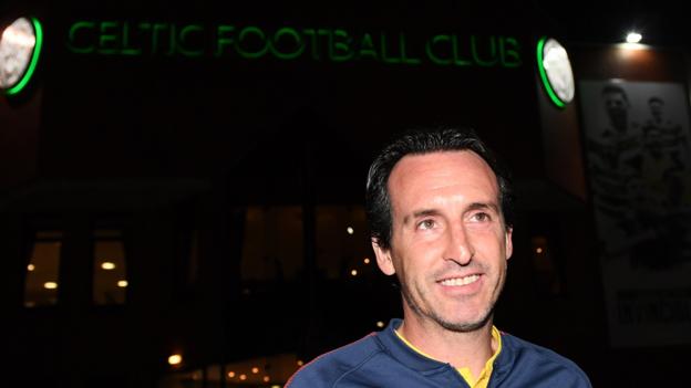 PSG boss Unai Emery wary of Leigh Griffiths threat at Celtic Park