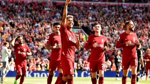 Liverpool celebrate