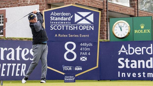 The Scottish Open But Not As We Know It As Fans Miss Out Bbc Sport