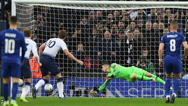 Harry Kane scores for Tottenham