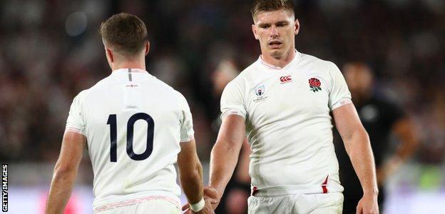 George Ford and Owen Farrell