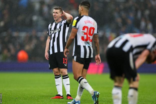 Matt Targett and Bruno Guimaraes