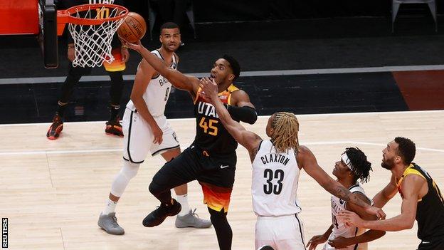 Utah Jazz garde Donovan Mitchell