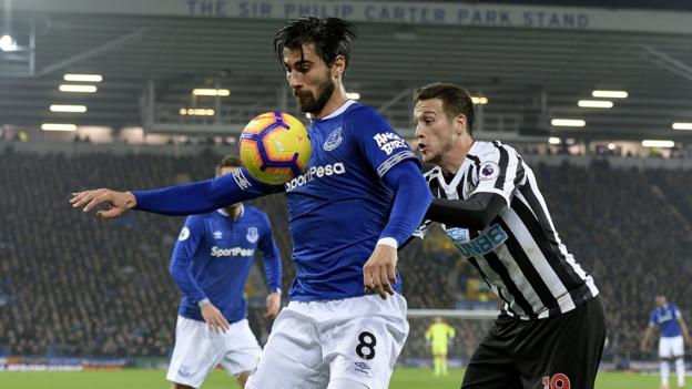 Newcastle United V Everton - BBC Sport