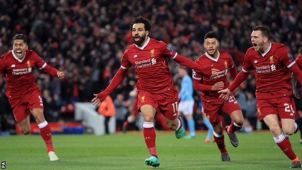 Liverpool 3 0 Manchester City Bbc Sport