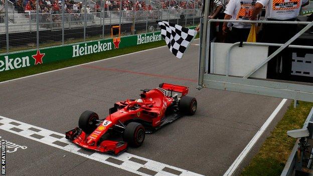 Ferrari F1 driver Sebastian Vettel
