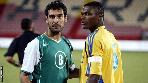 Big names such as Pep Guardiola and Marcel Desailly played in Qatar