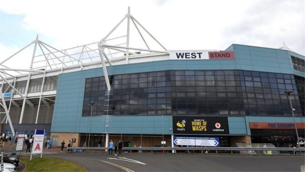 Wasps have not played at the CBS Arena since the 40-36 home defeat by Northampton on 9 October