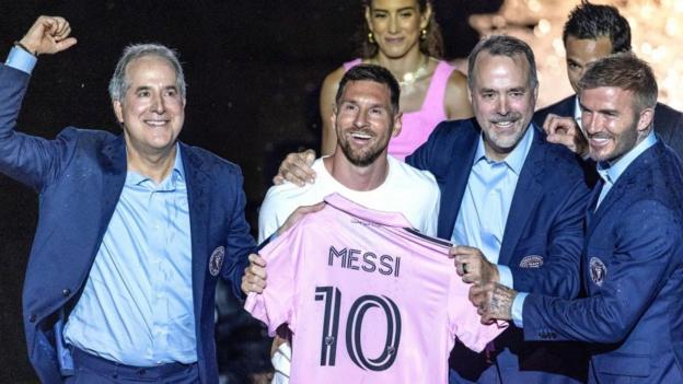 Messi jerseys are sold out worldwide