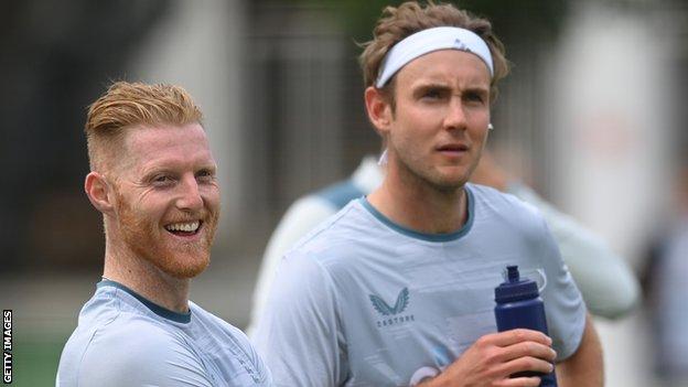 Ben Stokes and Stuart Broad