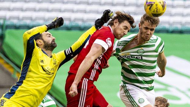 The Celtic defender was key to the clean sheet as Aberdeen's second-half pressure came to nothing