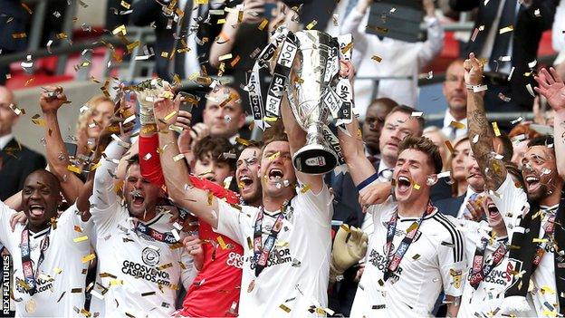 EFL play-offs 2018-19: Championship, League One and League Two schedules -  BBC Sport