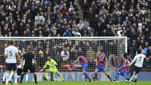 Son Heung-min strikes as Tottenham hold off Crystal Palace to stretch lead, Premier League