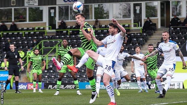 Forest Green Rovers v Tranmere Rovers