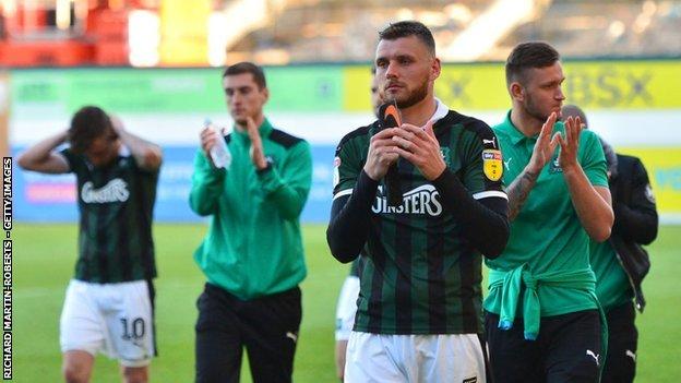 Ryan Edwards was part of the Argyle side relegated back to League Two on the final day of the season