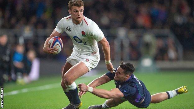 England v Italy: Henry Slade may miss Rugby World Cup warm-up - BBC Sport