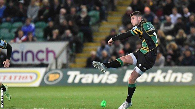 Premiership: Northampton Saints 32-31 Harlequins - James Grayson