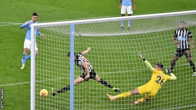 Manchester City 2 0 Newcastle United Ferran Torres And Ilkay Gundogan On Target Bbc Sport