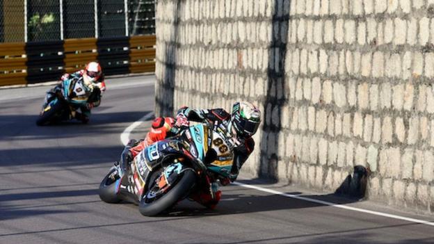 Peter Hickman leads Michael Rutter